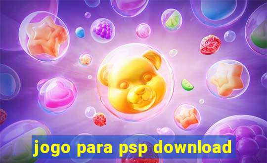 jogo para psp download